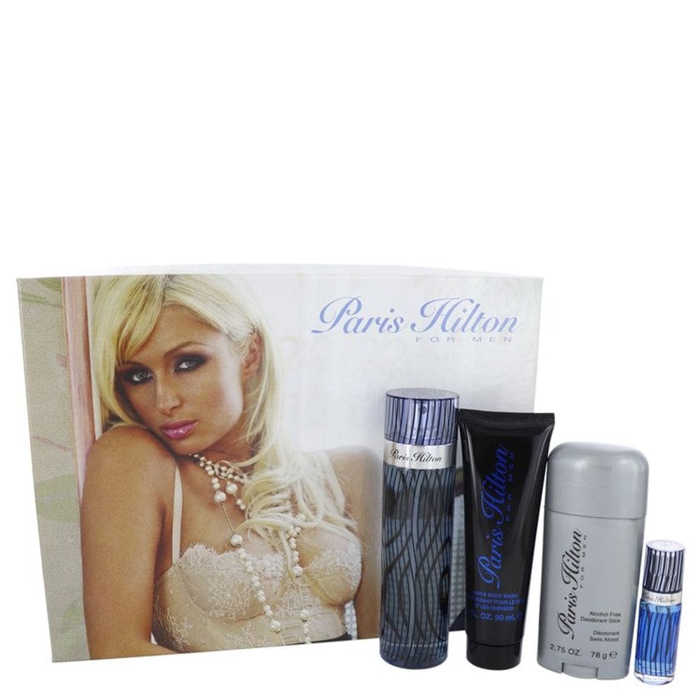 Perfume Masc.Paris Hilton CX.PRES. 100 ML Eau Toil.90 ML Sabonete Líquido 81 ML Desodorante Stick+7 ML Mini EDT
