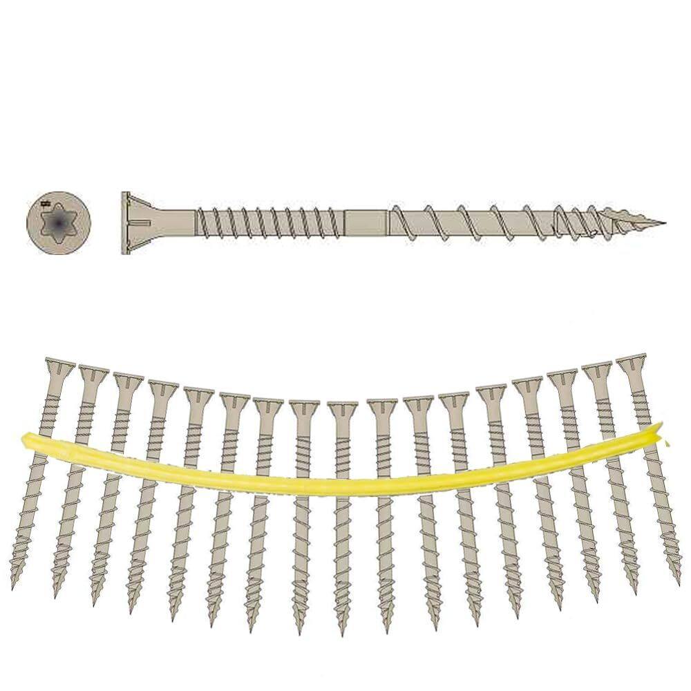 Parafuso Simpson Strong-Tie QuikDrive #10 x 7,6 cm 1000 ct