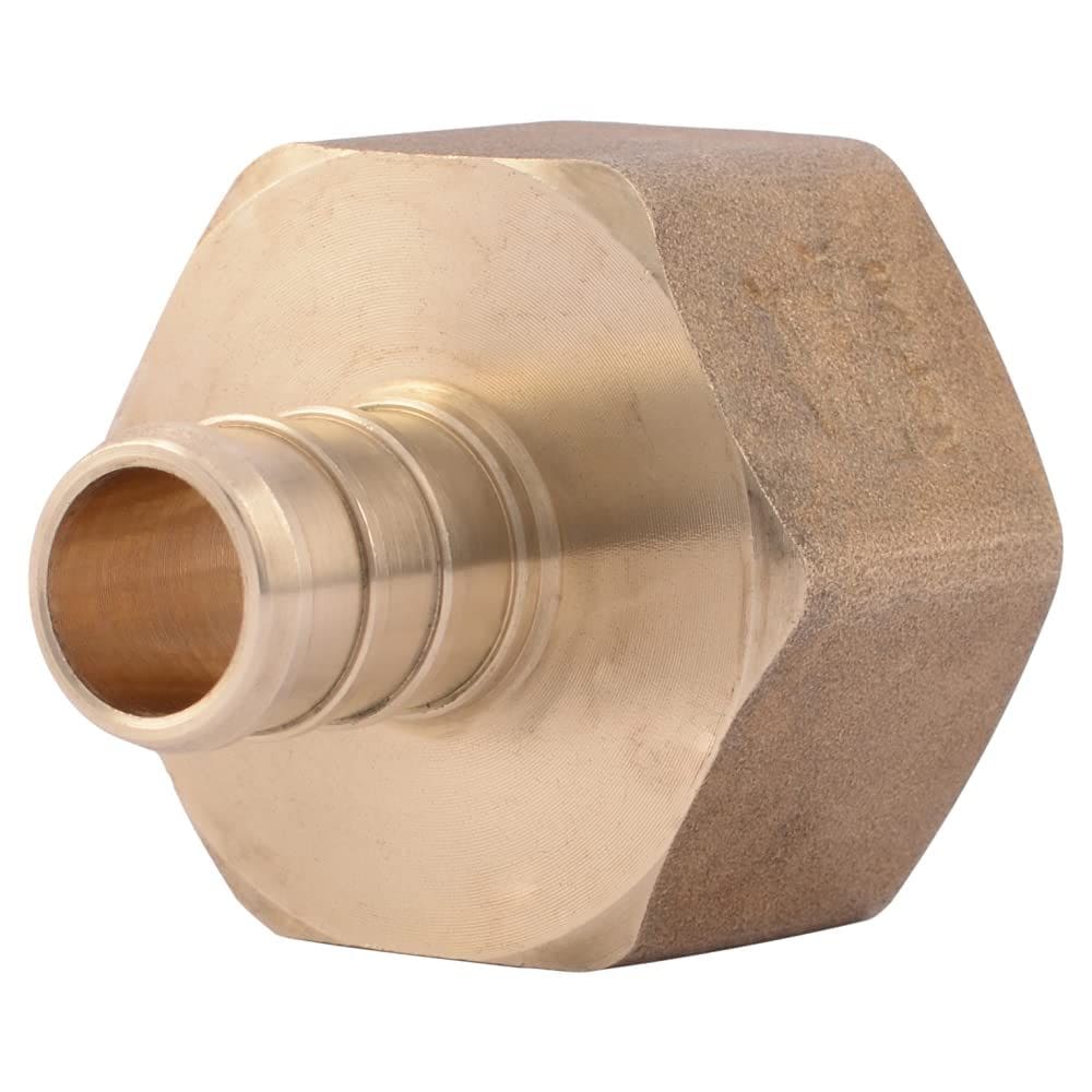 Adaptador de Latón para Manguera SharkBite UC068LFA 1/2”x3/4”
