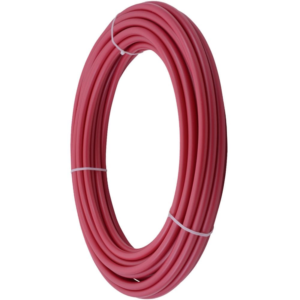 Tubo de água flexível PEX-B vermelho SharkBite de 3/4 polegadas de 30 m