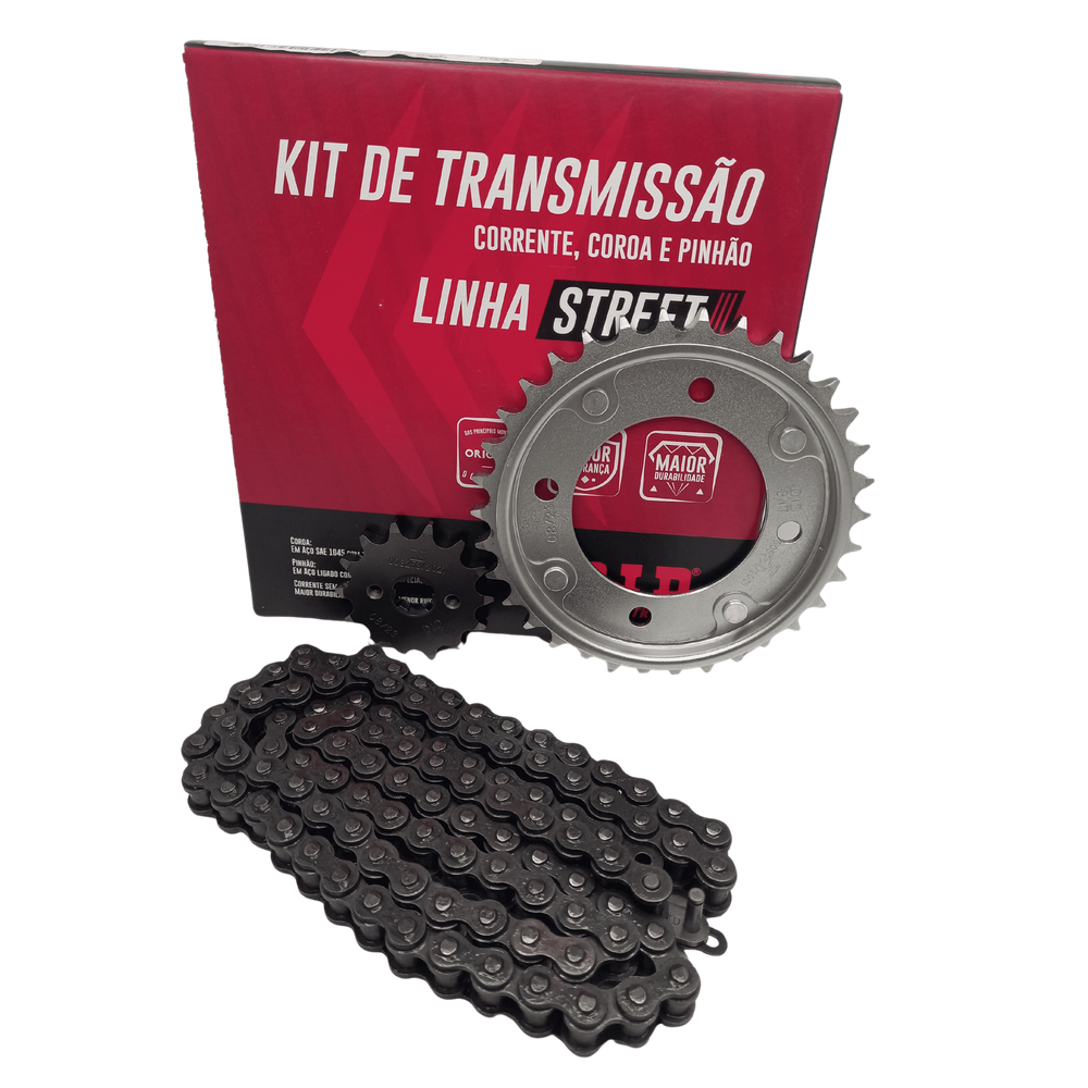 Kit Relação DID Linha Street Honda Pop110 Pop 100 2007 À 2023