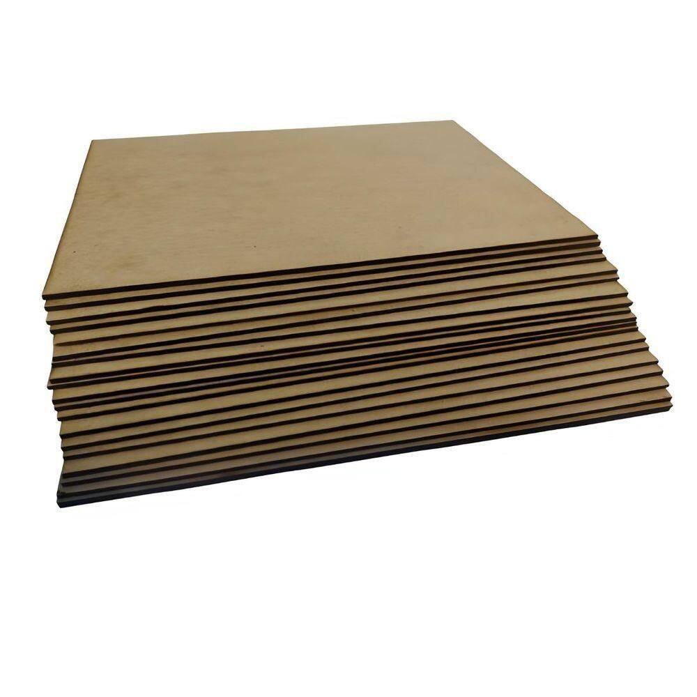 Kit 15 Chapas De Mdf Cru 3mm 20x28 Cm Quadros Artesanato