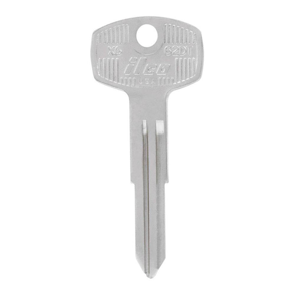 Chave automotiva Blank Hillman HY1 frente e verso para Hyundai