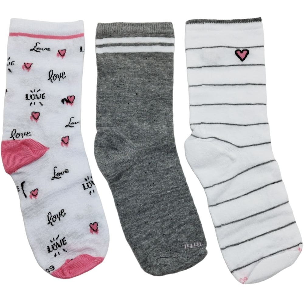 Meia Kit 3 Pares Feminino Casual Cano Longo Algodão Trifil T6004k