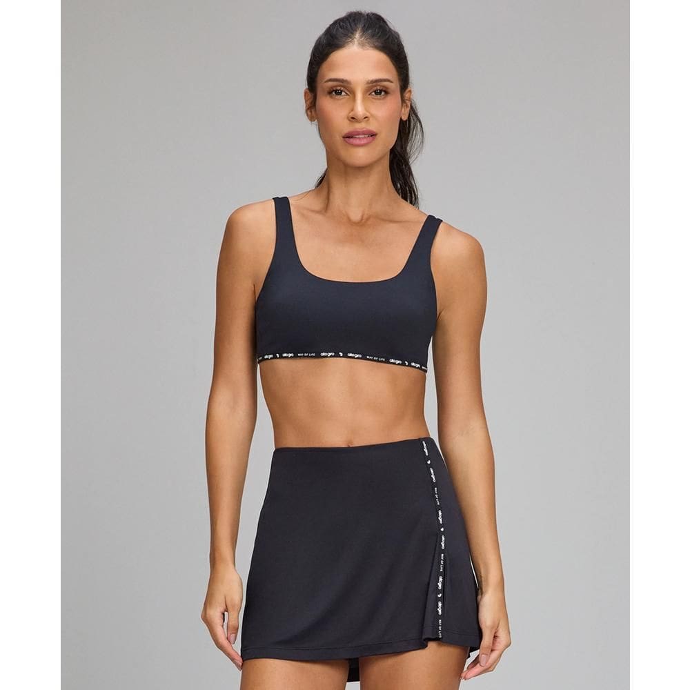 Top  Feminino Elástico Personalizado Tule Alto Gito