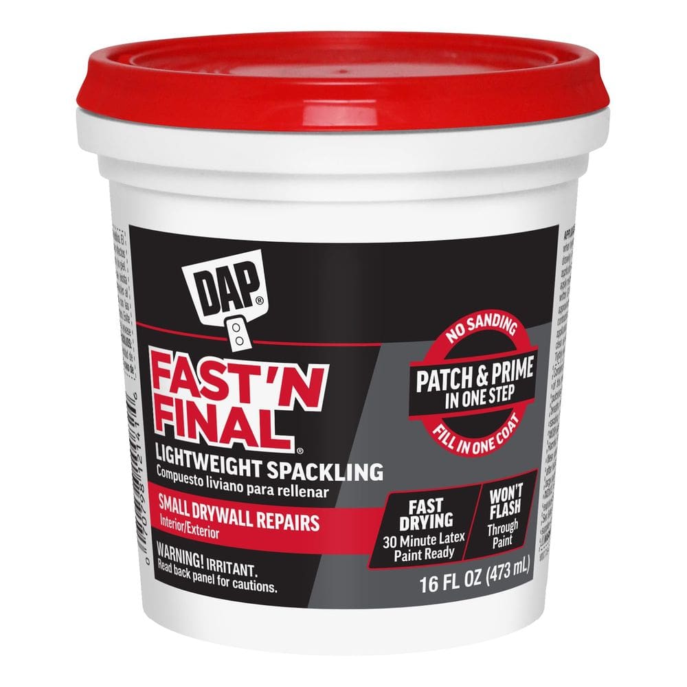 Spackling DAP Fast`N Final White 473 ml Interior Exterior