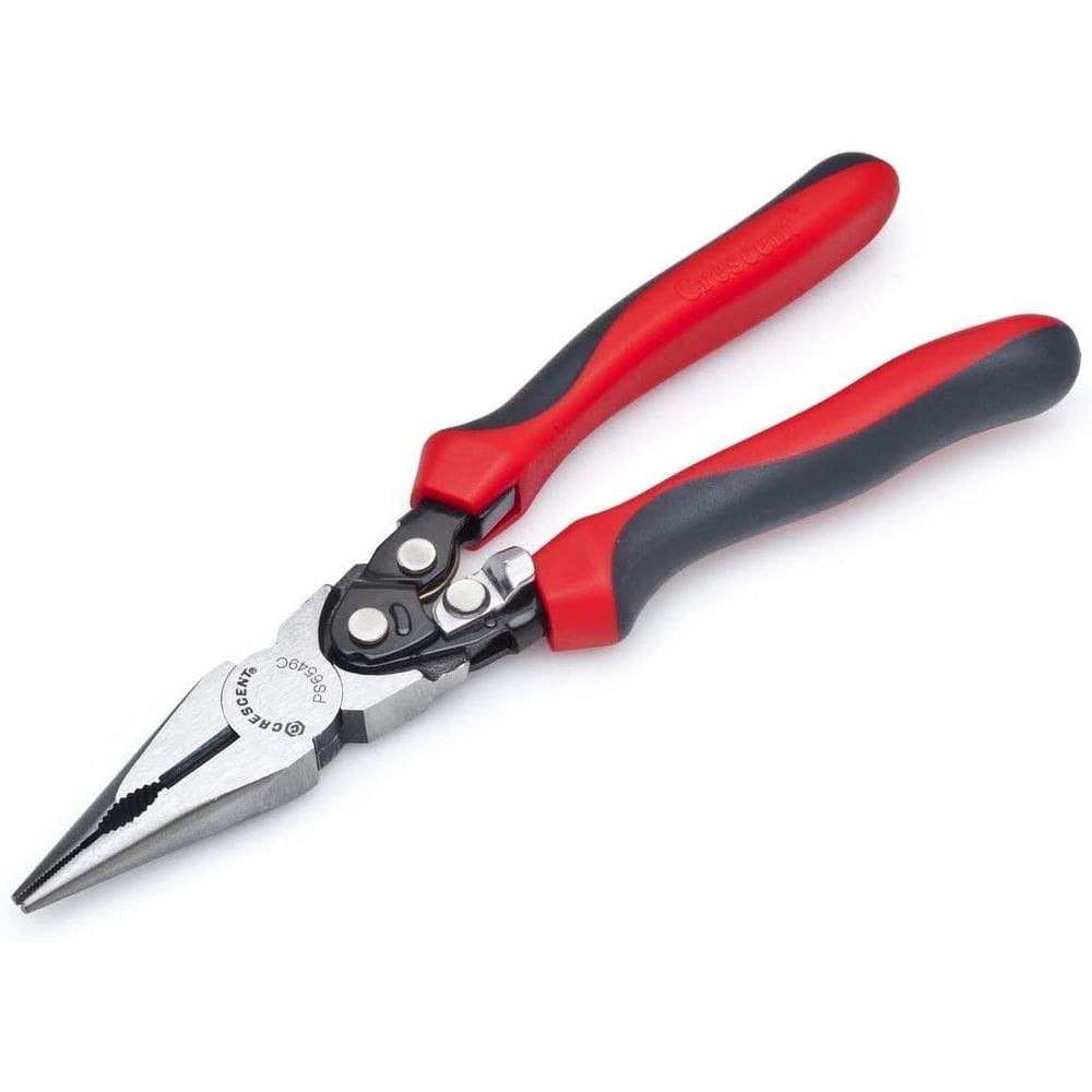 Alicate Crescent PS6549C 9” de ponta longa de material duplo