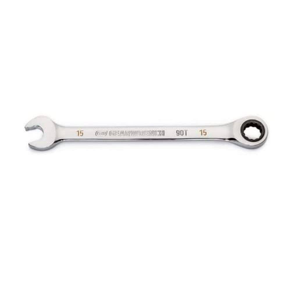 Chave: CHAVE DE ENGRENAGEM, 15 mm, 4°, rotação, catraca de 12 pontos