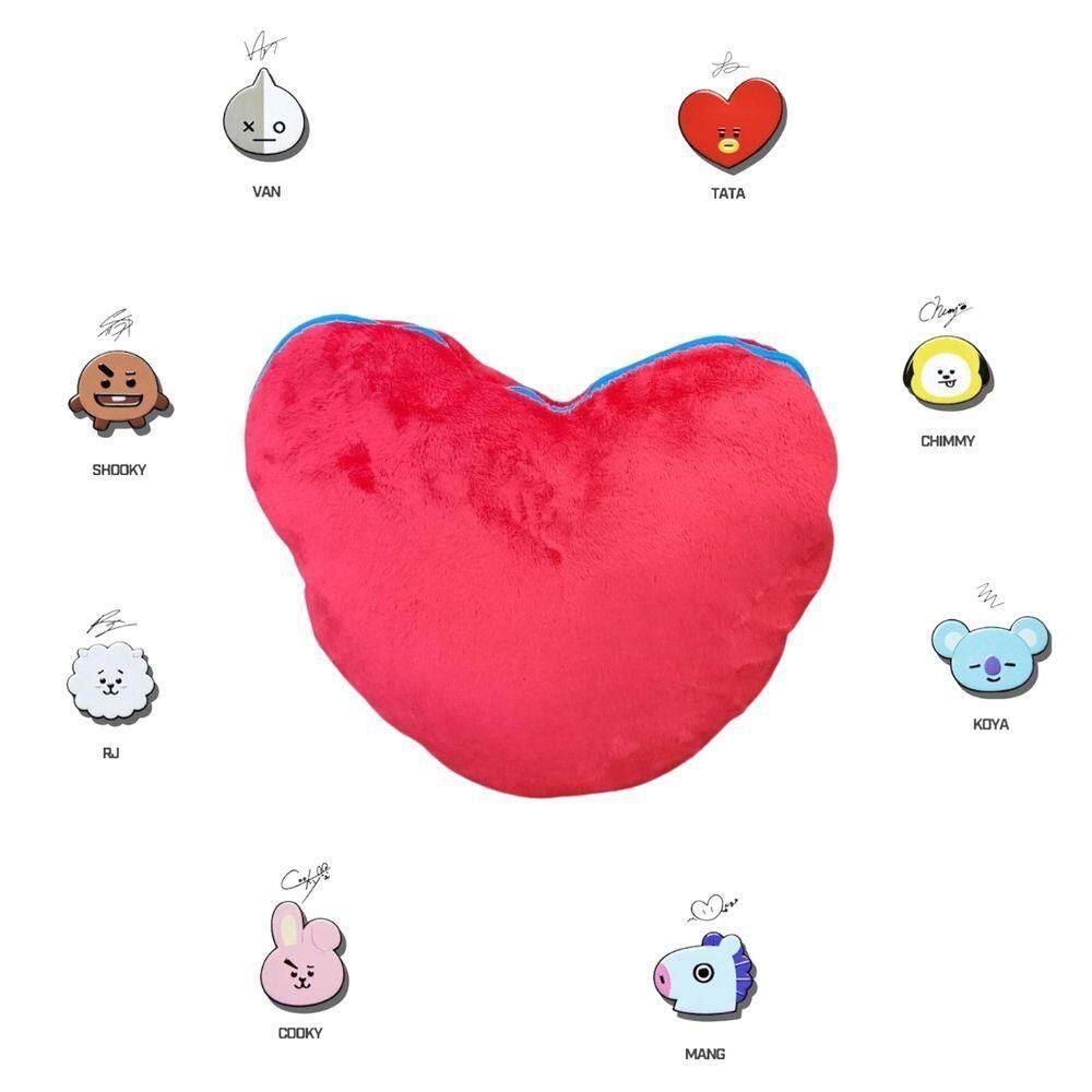 Manta Almofada Tata Personagens Bt21 Presente | Extra
