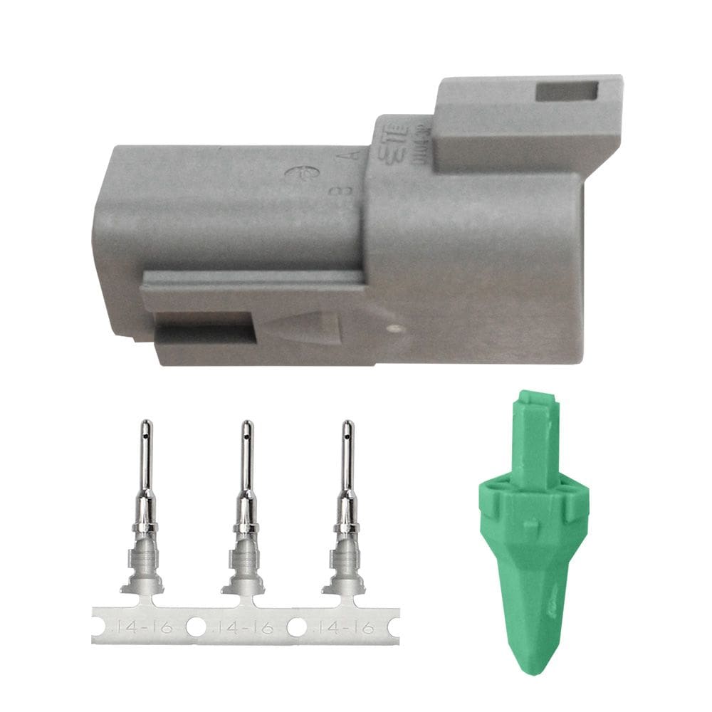 Kit de reparo Pacer DT Deutsch Receptáculo 14-18 AWG (3 posições)