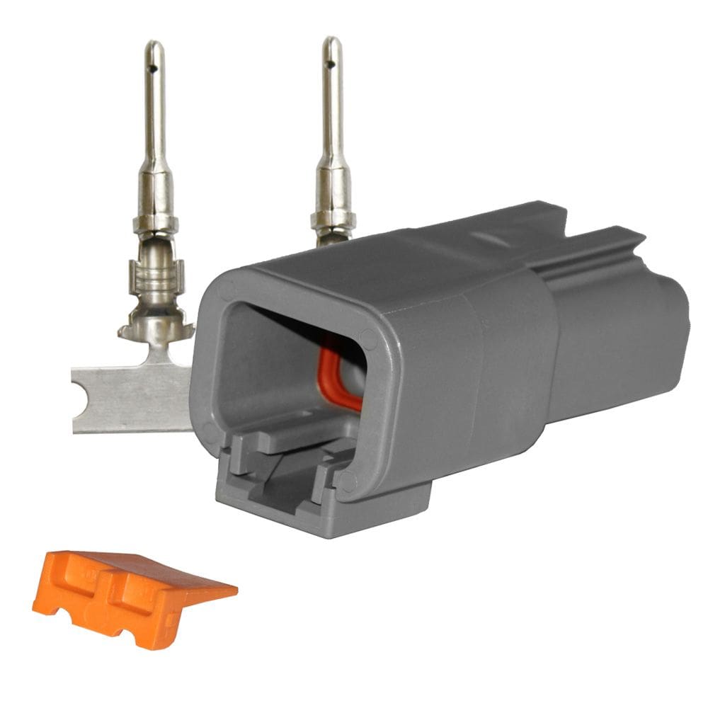 Kit de reparo Pacer DTP Deutsch Receptacle 14-12 AWG (2 posições)