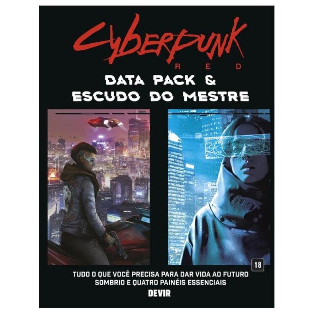 Cyberpunk Red: Data Pack E Escudo Do Mestre