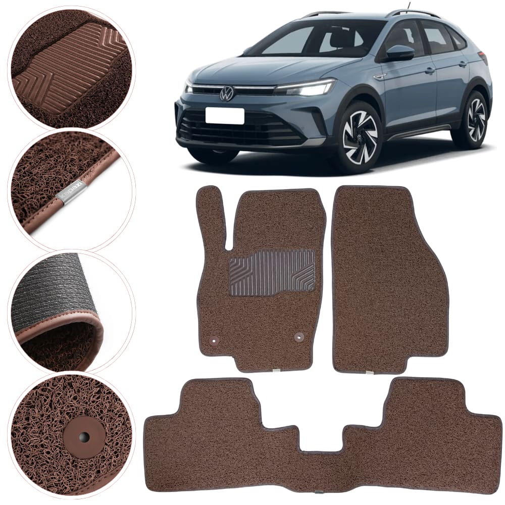 Tapete Kapazi Automotivo Vw Nivus 2018 a 2025 Diversas Cores