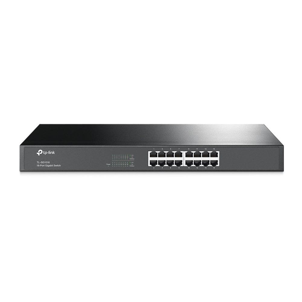 Comutador Ethernet TP-Link TL-SG1016 16 Gigabit Metal de 16 portas