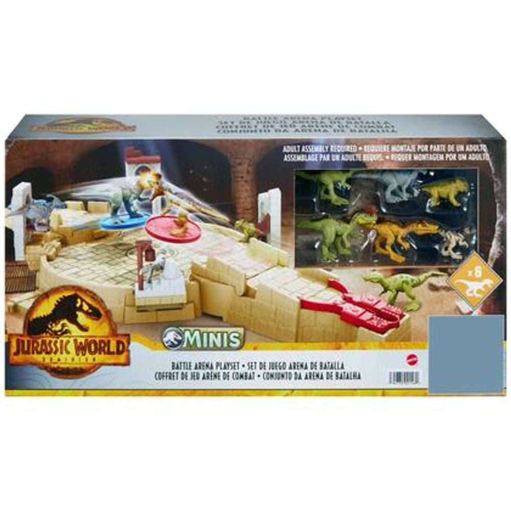 Playset Jurassic World Conjunto da Arena de Batalha - Mattel HBT63
