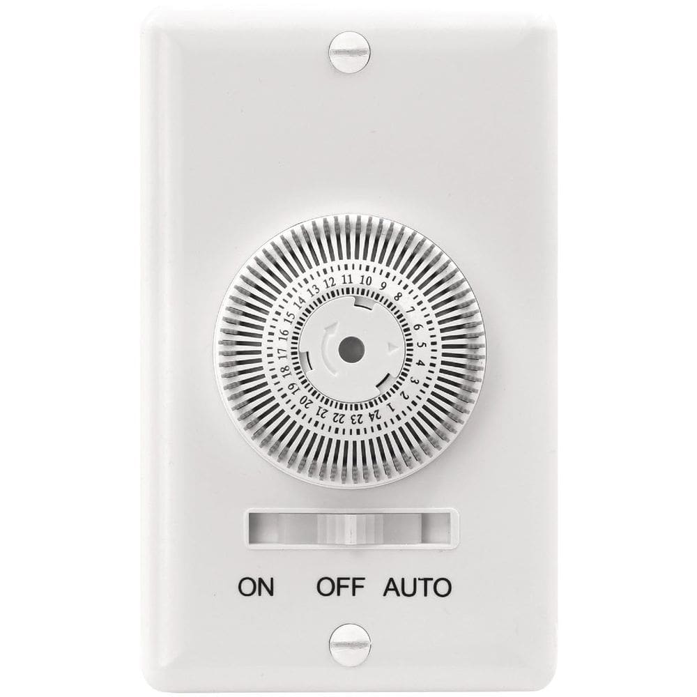 Timer Prime Wire & Cable Indoor 24 Horas Mechanical 120V