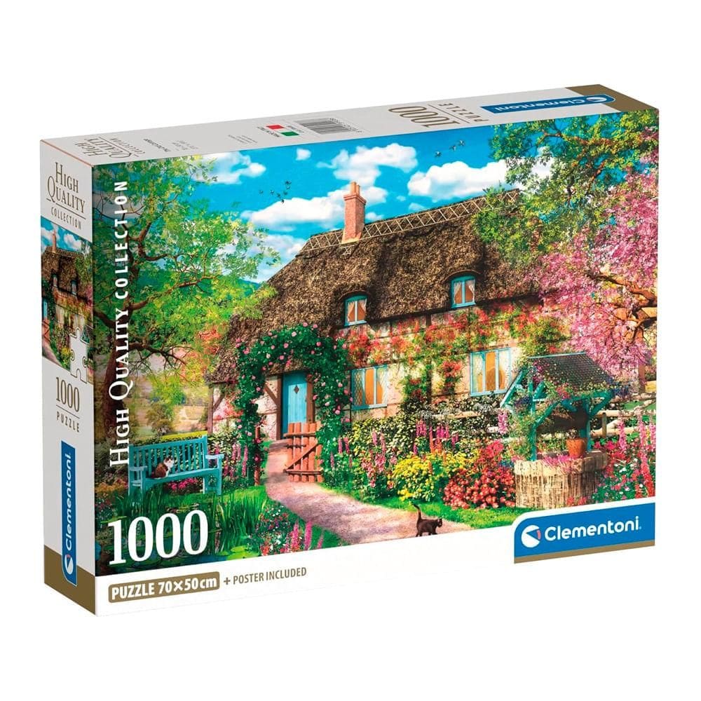 Puzzle 1000 Peças Casa Aconchegante - Clementoni 39908