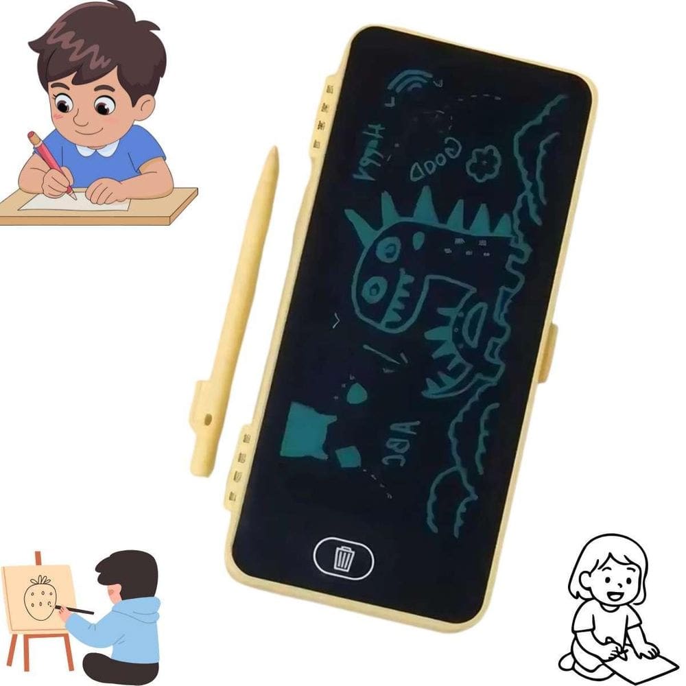 Estojo Escolar Com Lousa Lcd Integrada