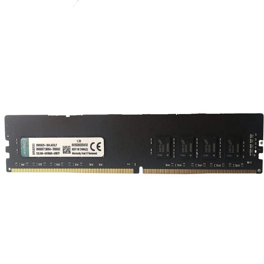 Memória Ram Desktop 32Gb 3200Mhz Ddr4 Kingston Kvr32N22S8/32