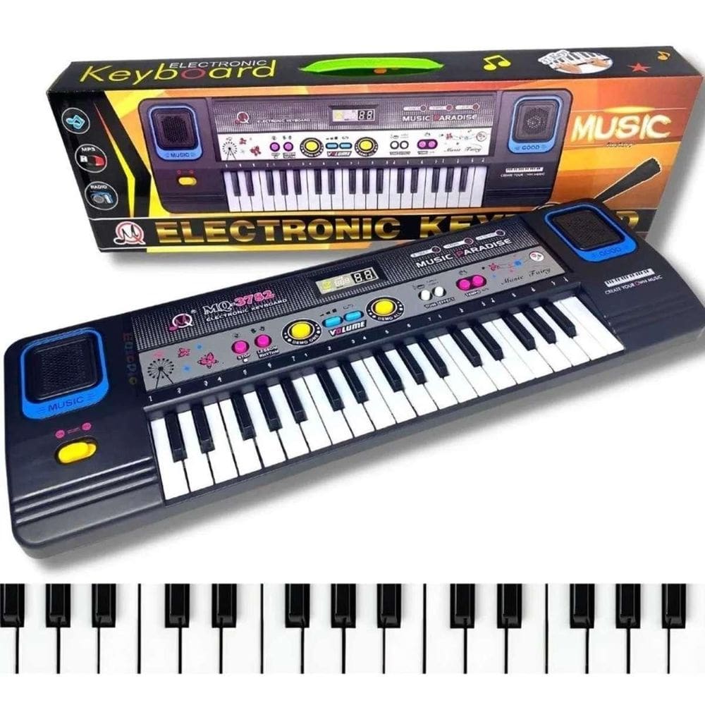 Teclado De Brinquedo Infantil Musical Menino Rápida