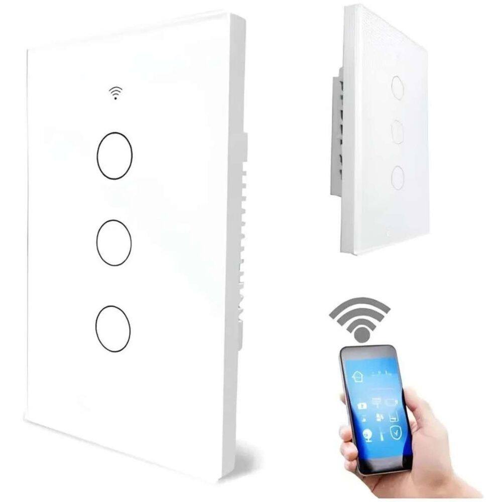 Interruptor Wi-Fi Comando De Voz Casa Conectada