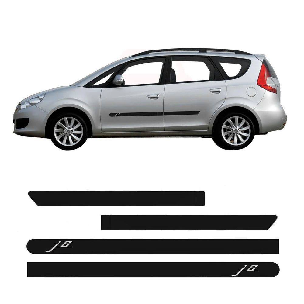 Friso Lateral Borrachão Jac J6 2011 A 2016 Com Nome 6369A