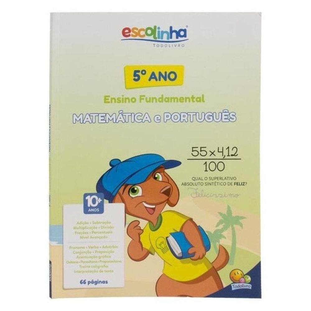 5º Ano - Matemática E Português (Escolinha Todolivro)