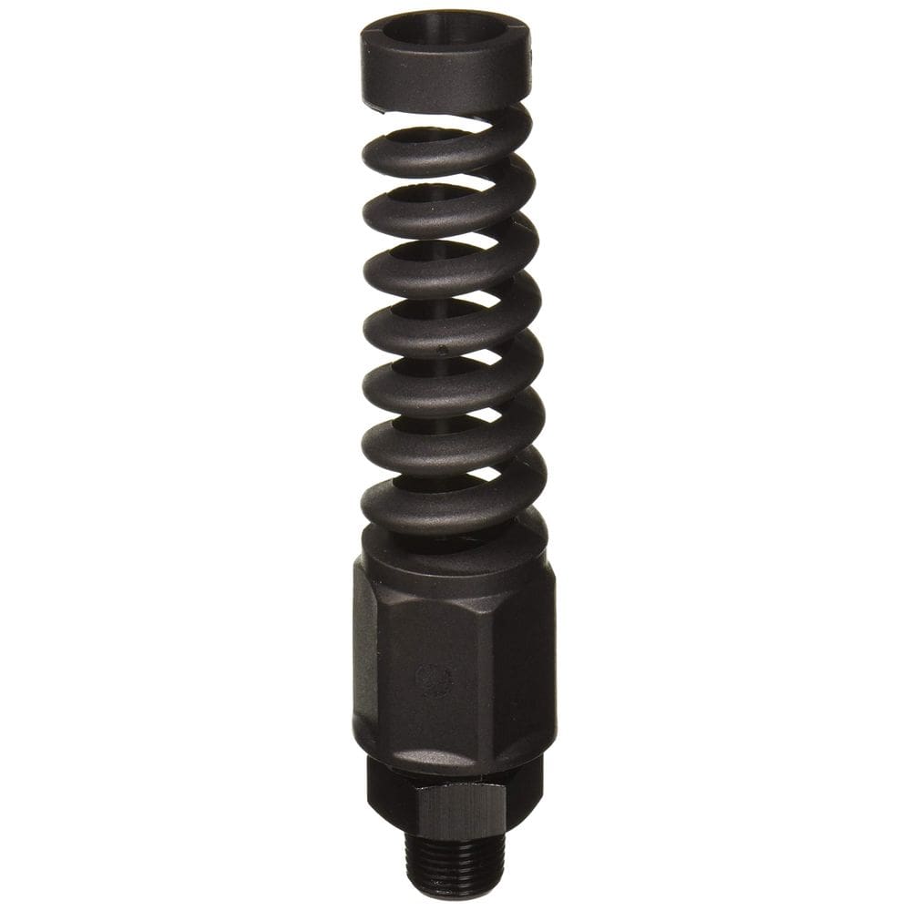 Encaixe de alumínio MNPT de 3/8” com extremidade de mangueira de ar Flexzilla 1/2”