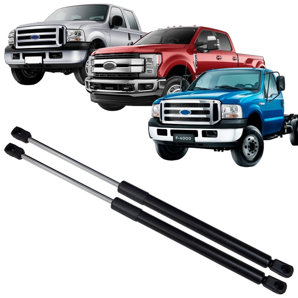 Par Amortecedor Capô Dianteiro Ford F250 1999 à 2012 F350 F4000 1999 à 2019 Cinoy Yn-Amfd1974