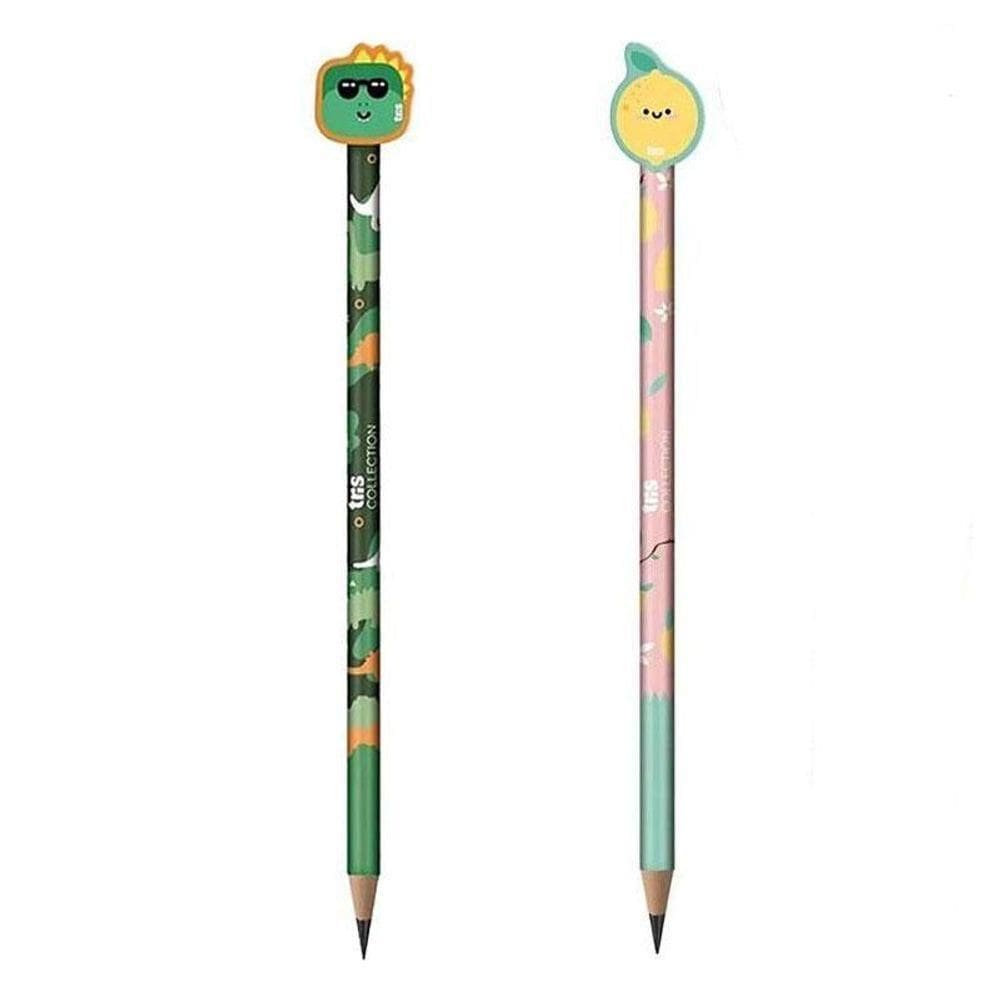 Lápis De Escrever Fofurices 2 Unidades - Tris