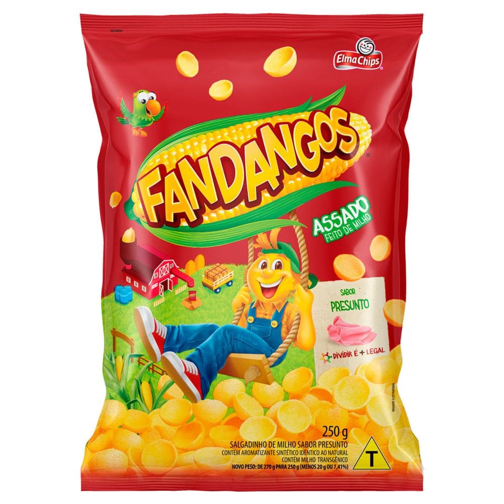Chips Fandangos Assado Sabor Presunto 250g