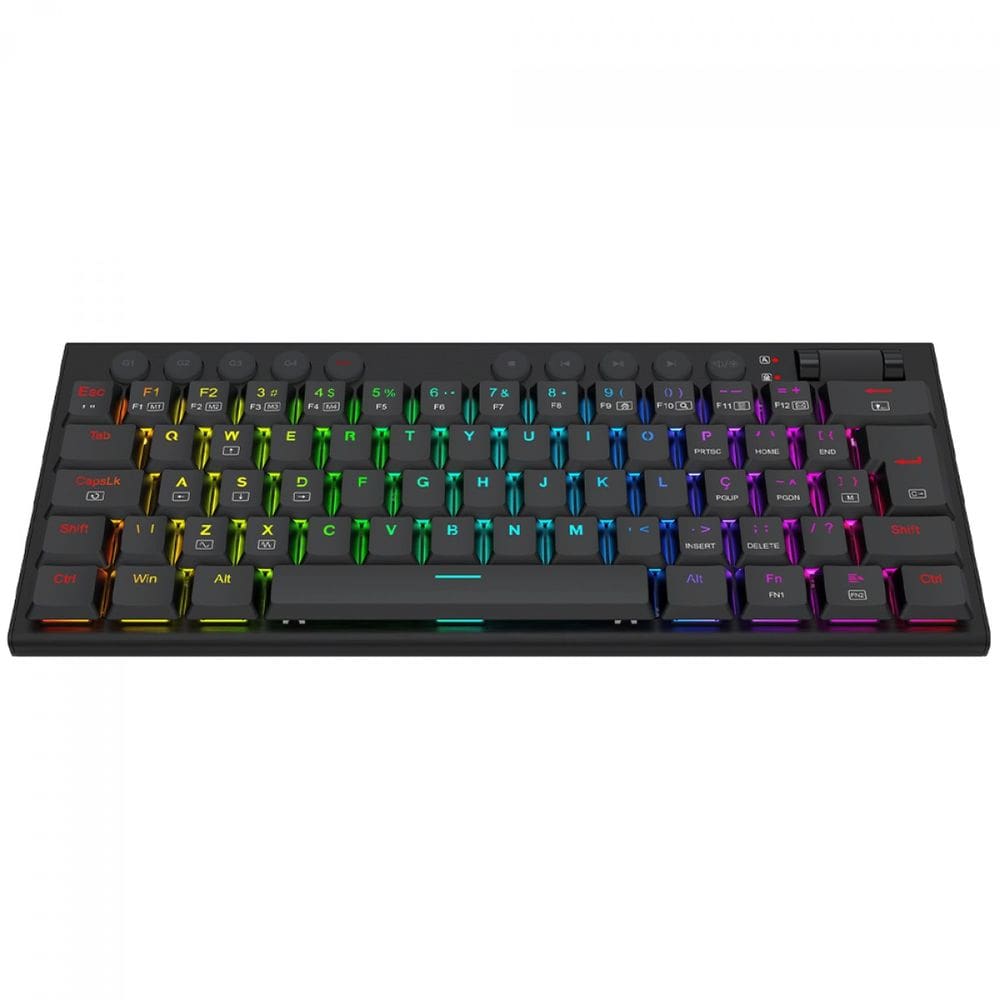 Teclado Mecânico Gamer Redragon Horus Mini K632-RGB PT-BROWN