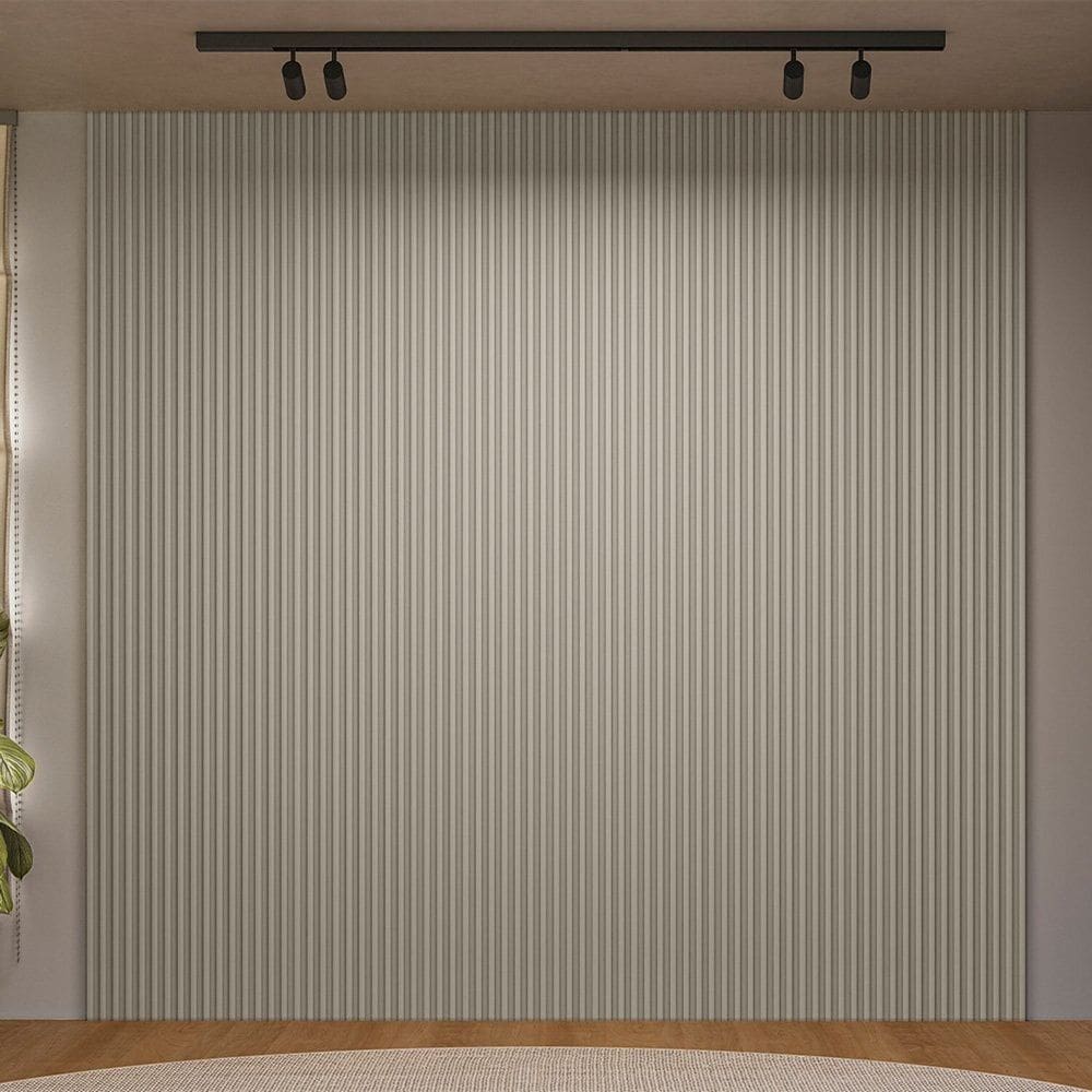 Painel Ripado Modular 2.6 Linea Brasil Gris Fosco