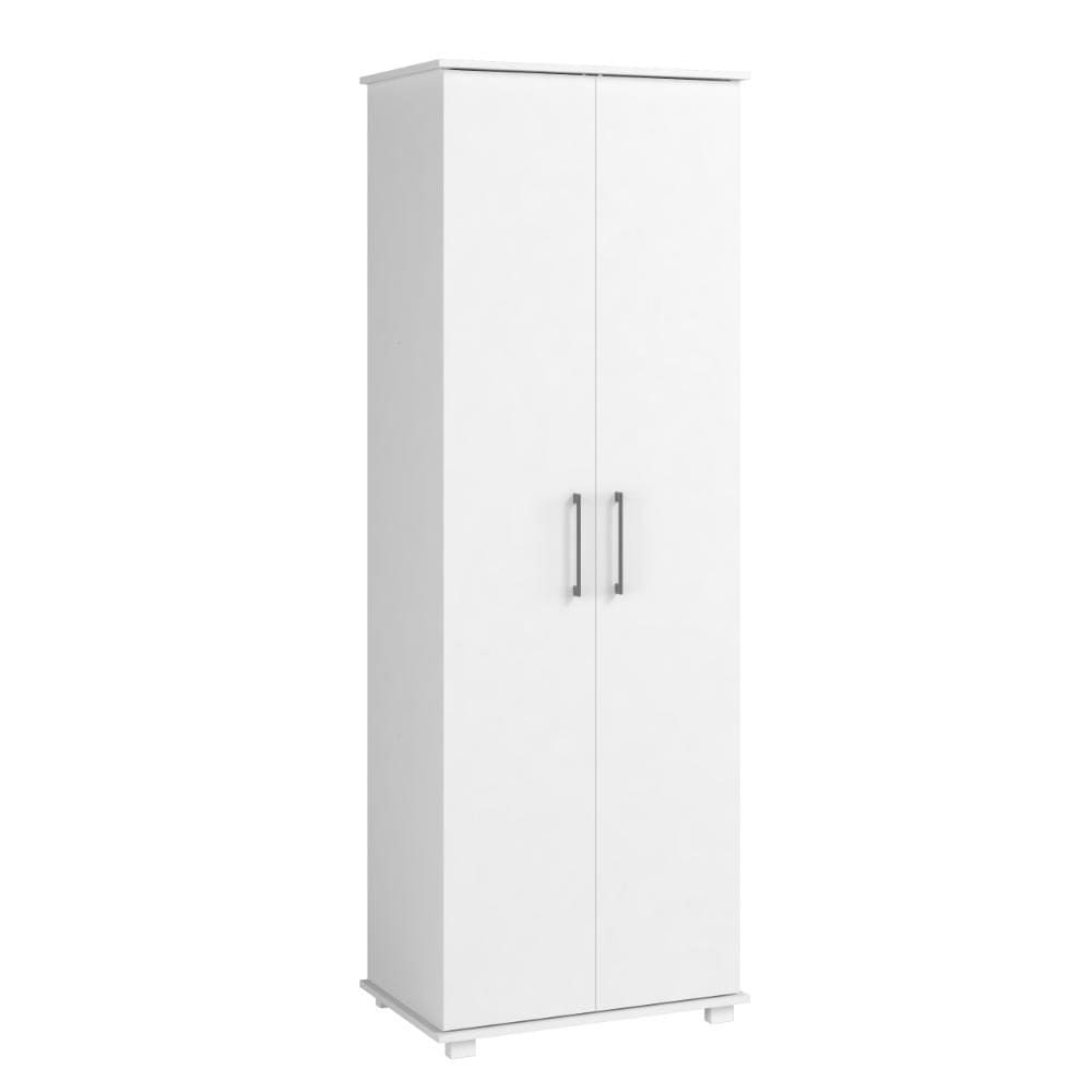 Sapateira Organizadora Vertical 2 Portas 6 Prateleiras 30 Pares BST07 Cor Branco - BRV Móveis