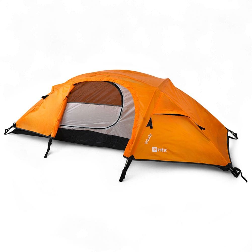 Barraca de Camping 1 Pessoa Windy NTK 2500mm Costura Selada Laranja