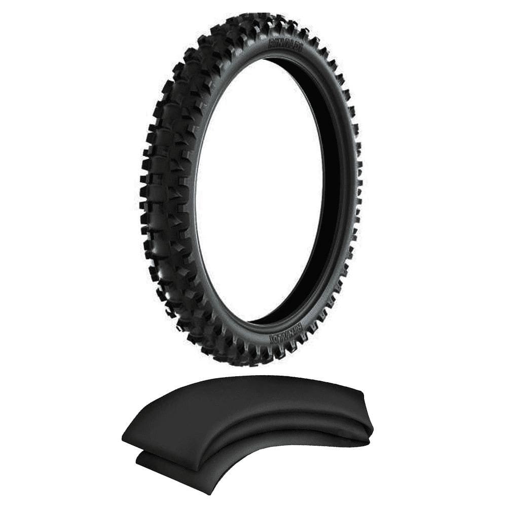 Kit Pneu 90/100-16 Rs47 Rinaldi + Camara Cross Trilha Crf 150f Ttr 125