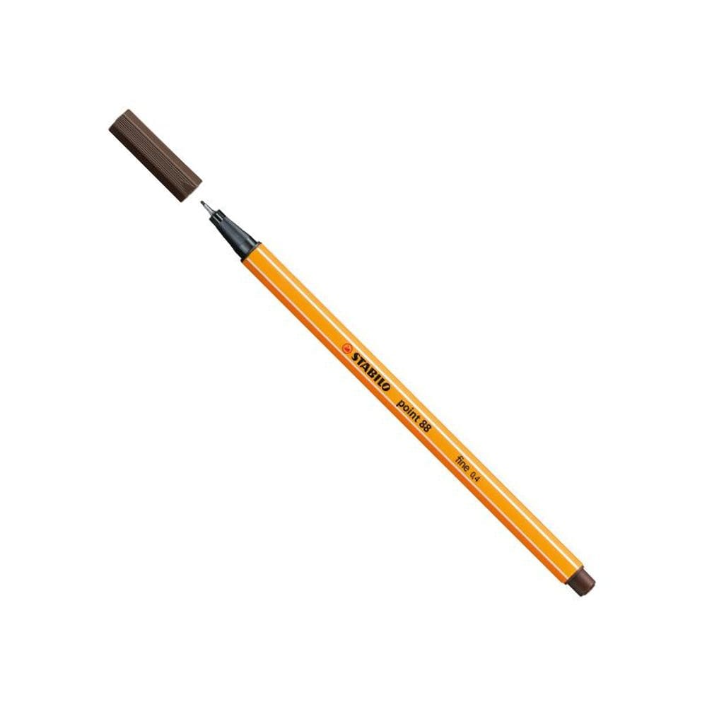 Caneta hidr Fine Point 88/65 Marrom uber Stabilo