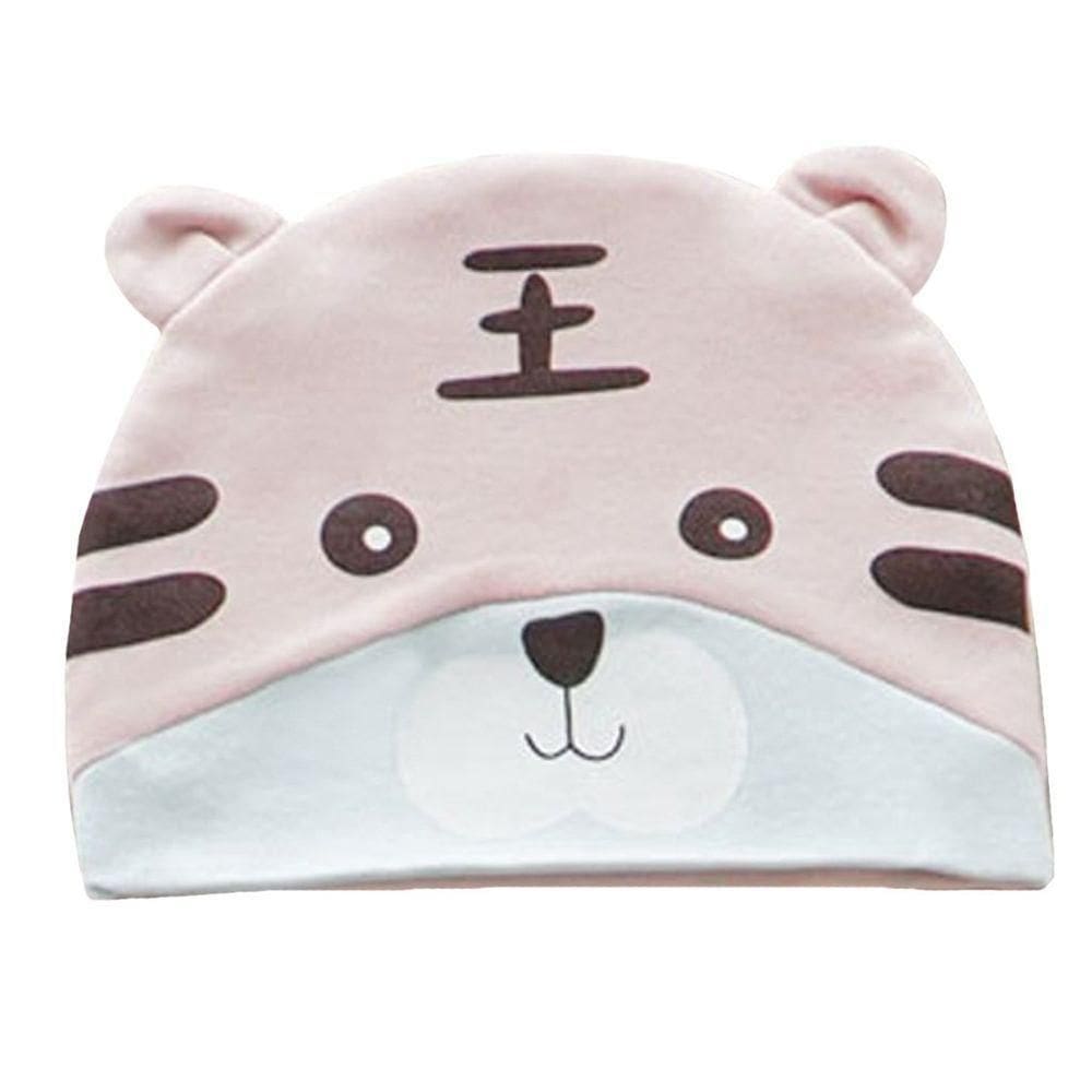 Gorro Fantasia Para Bebê 17x14cm Urso Rosa