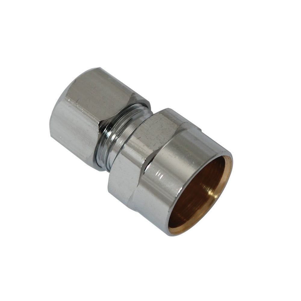 Adaptador de tubo reto Plumb Pak PP79PCLF Sweat 1/2x3/8