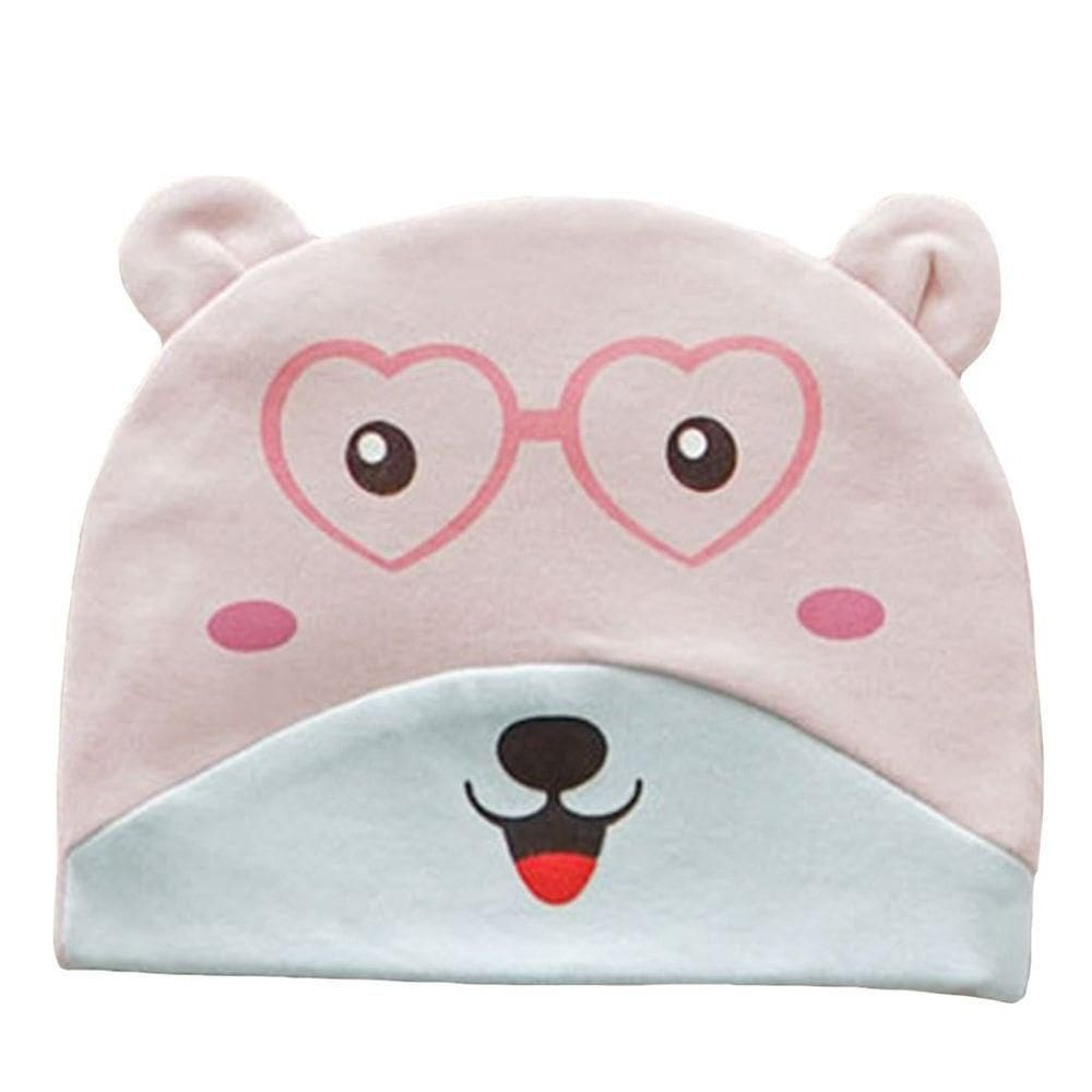 Gorro Fantasia Para Bebê 17x14cm Cachorro Rosa