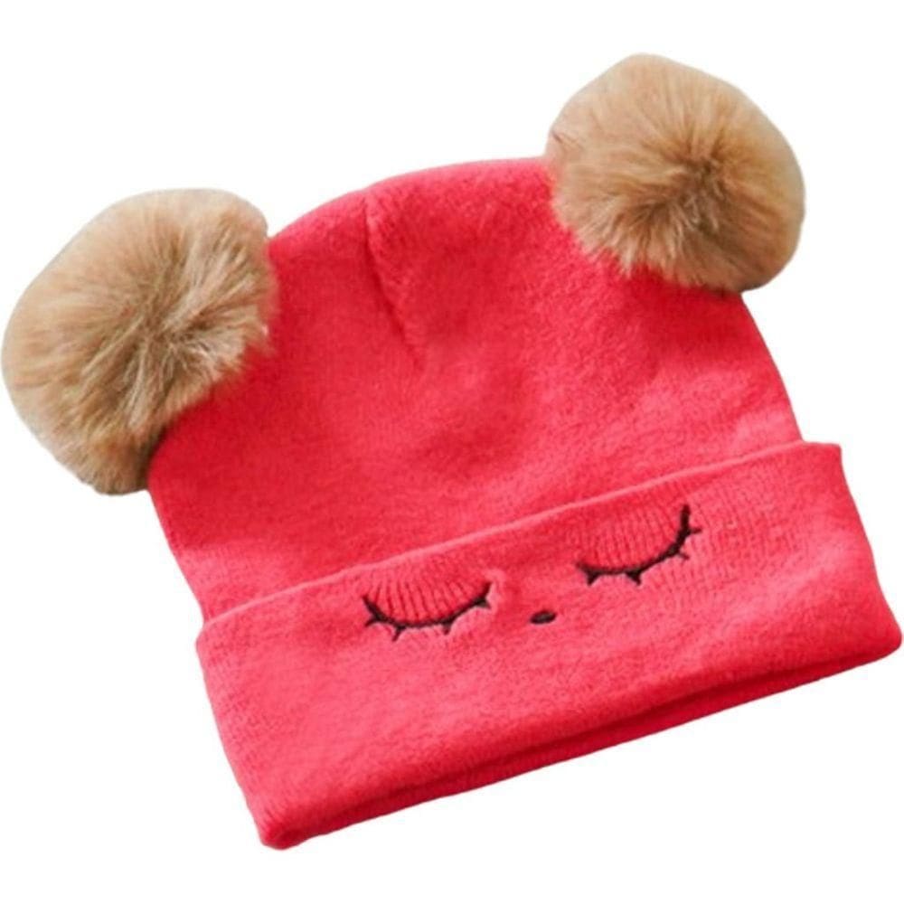 Gorro Funny Para Bebê 36cm A 48cm Vermelho