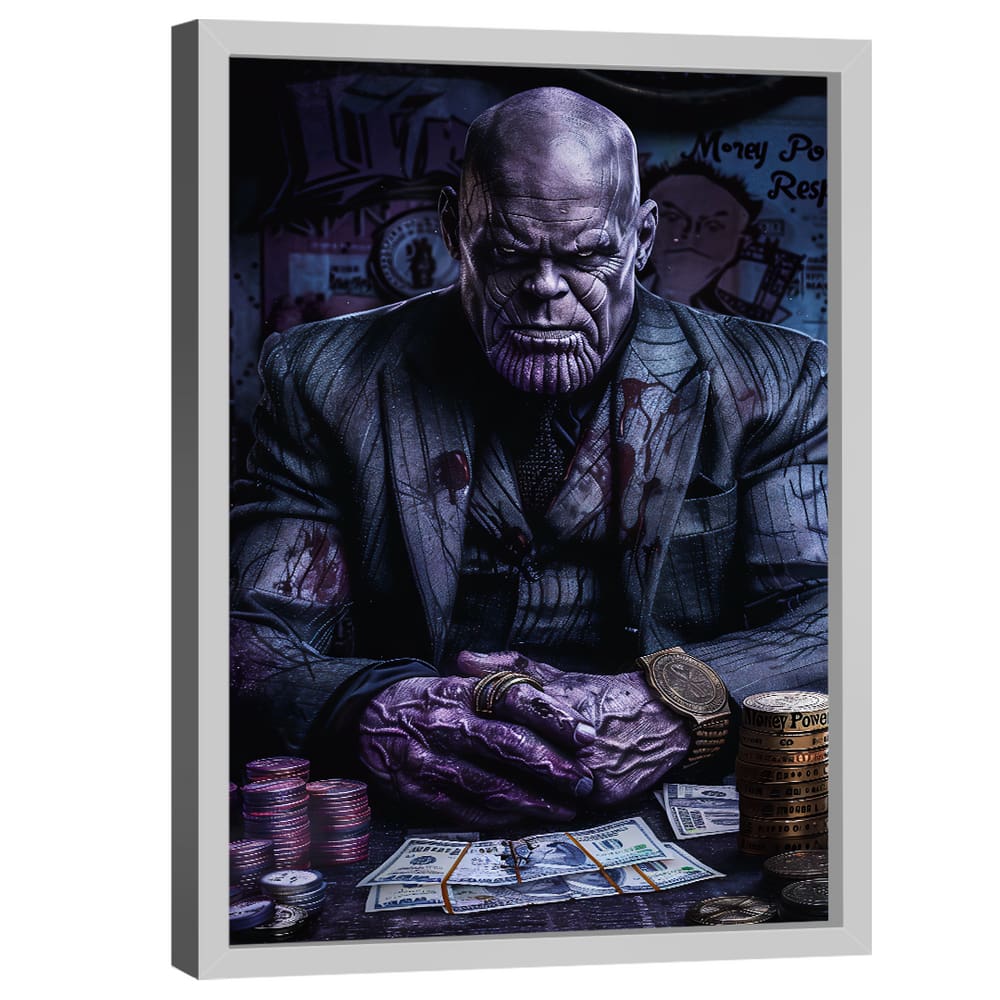 Quadro Decorativo Thanos Negociador