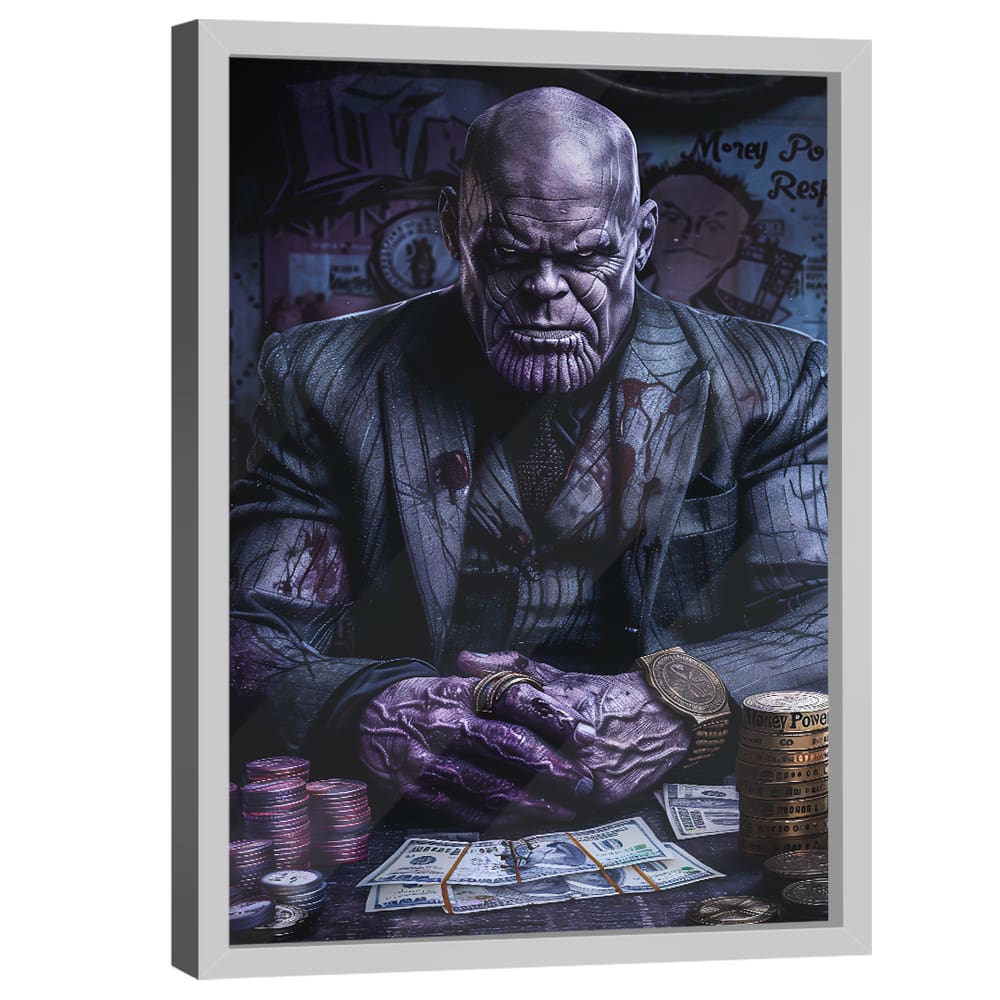 Quadro Decorativo Thanos Negociador