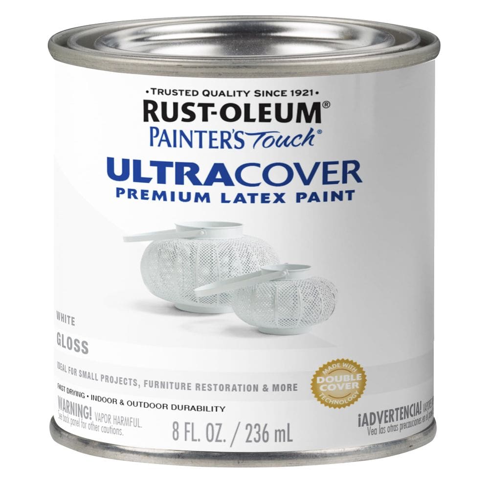 Pintura Rust-Oleum 1992730 Latex Gloss White 236ml
