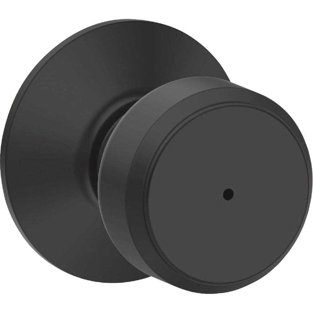 Maçaneta de porta Schlage Bowry Matte Black