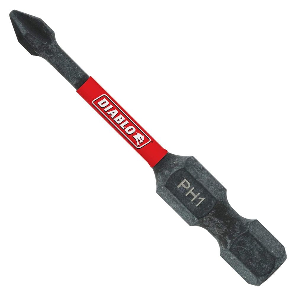 Puntas Phillips Diablo #1, paquete de 5, 5.08 cm
