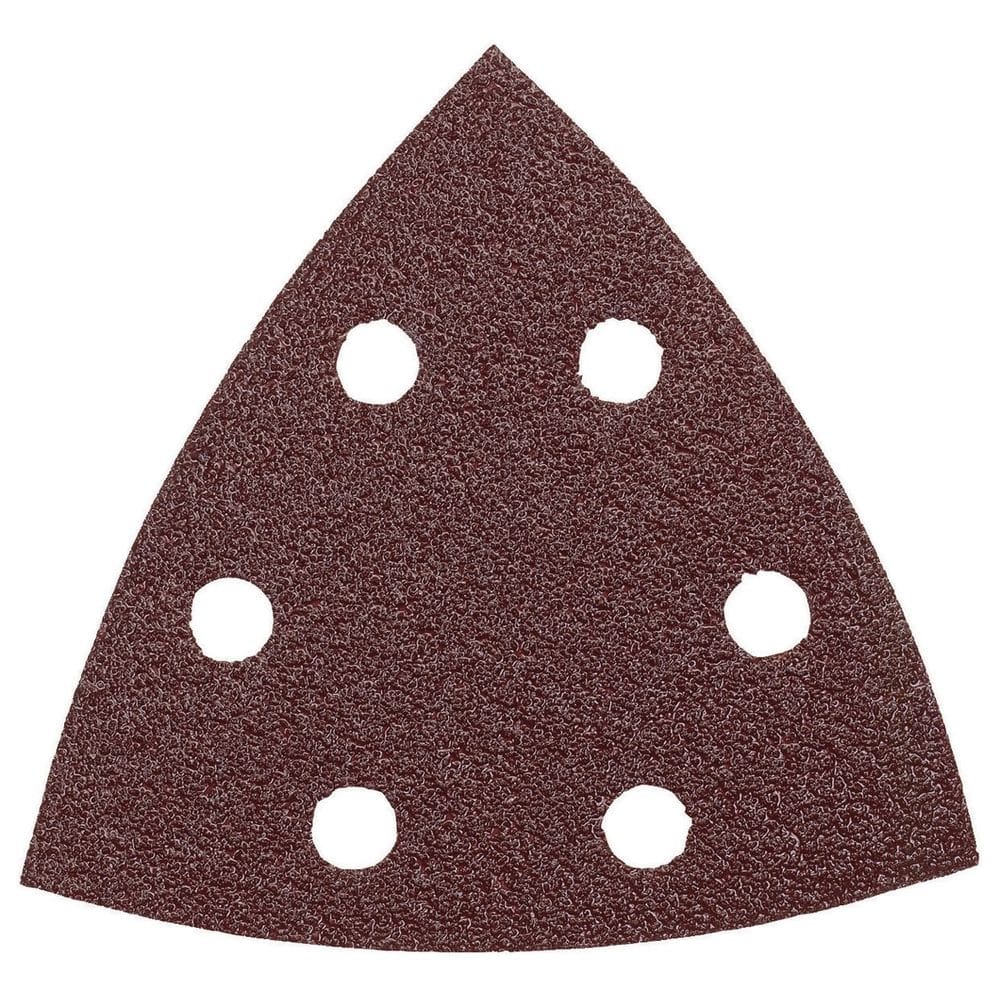 Abrasivos BOSCH SDTR060 Triangle Hook & Loop, pacote com 5 folhas de lixa