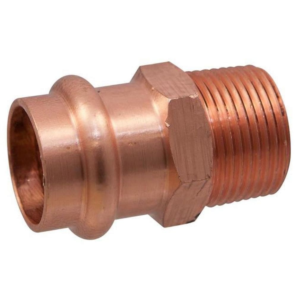 Adaptador de cobre NIBCO 4010579 0,5 Pressão x 0,5 pol
