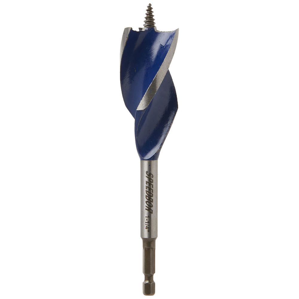 Broca para madeira IRWIN SPEEDBOR Tri Flute 1-1/4cm x 6cm
