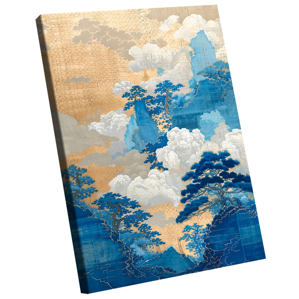 Quadro Decorativo Abstrato Ásia